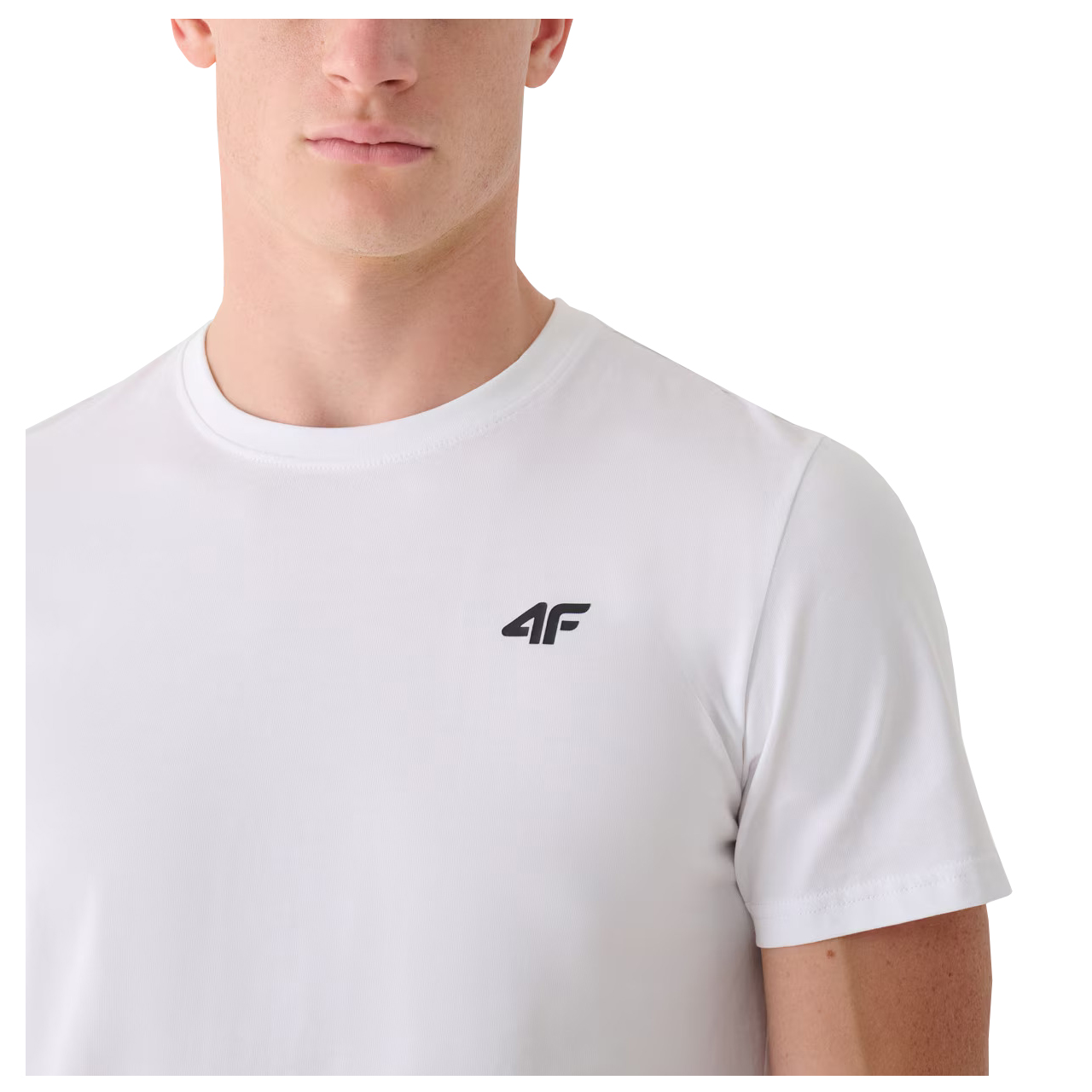 KOSZULKA MĘSKA 4F T-SHIRT BAWEŁNIANY PODKOSZULEK SPORTOWY CO DZIEŃ 1843 XL Wzór dominujący bez wzoru