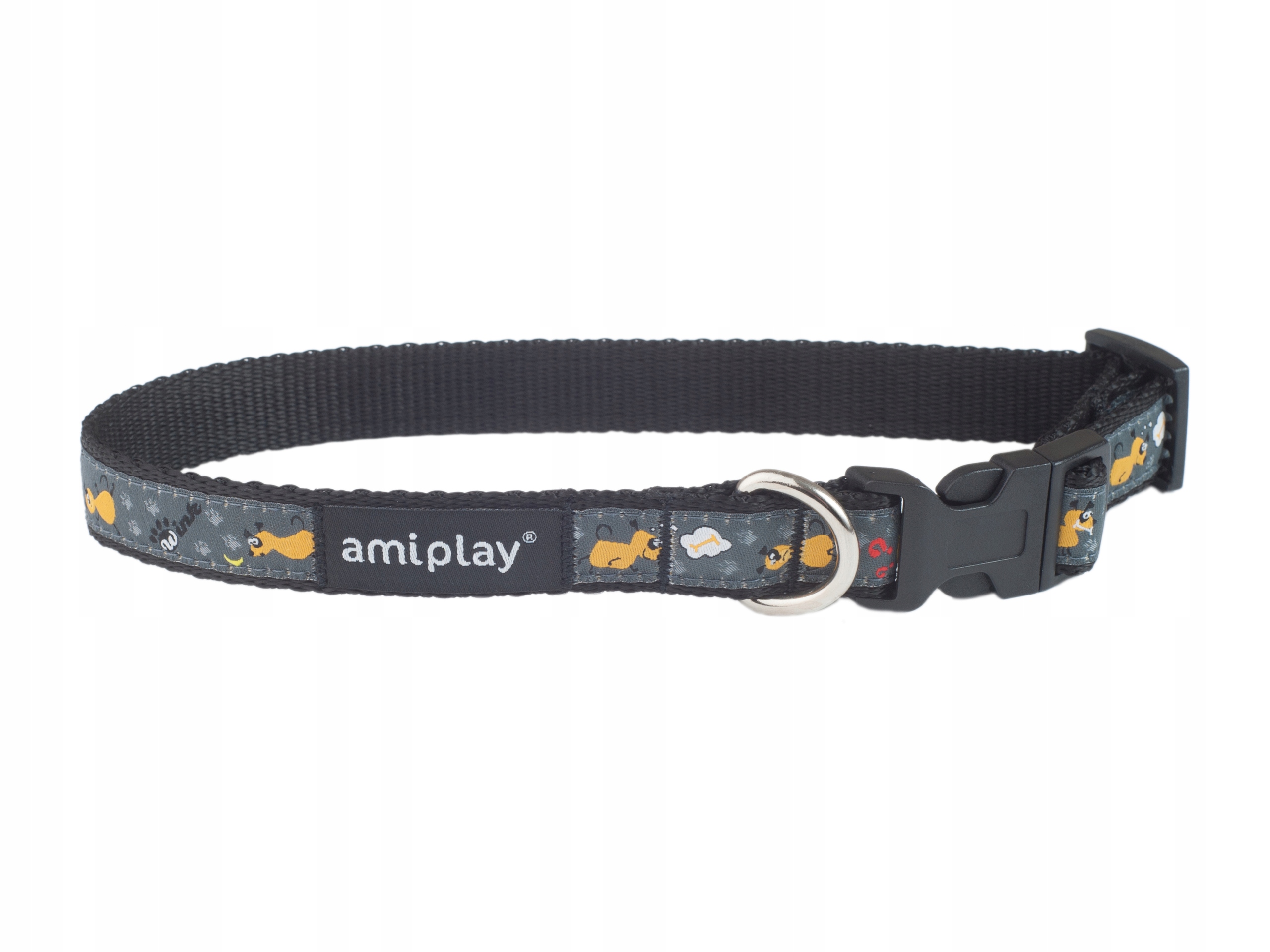 

amiplay Obroża regulowana Wink L Czarna