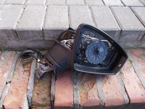 LUSTERKO VW TIGUAN II PRAWE ELEKTRYCZNE 6 PIN ORYGINAŁ