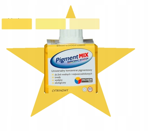 

Pigmenty do Farb Barwnik Cytrynowy