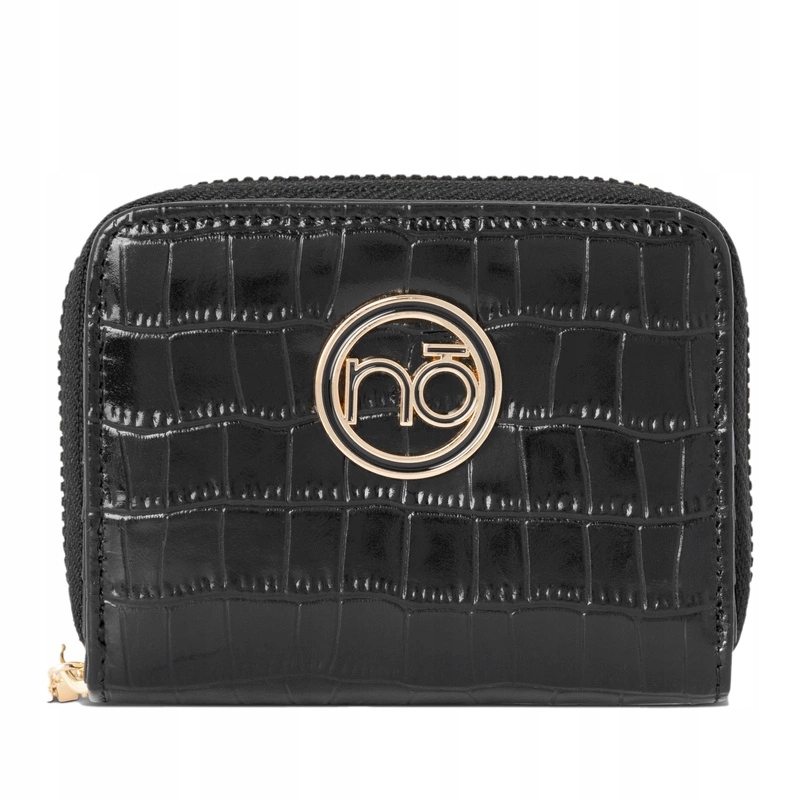 Dámská Peněženka Z Přírodní Kůže Nobo NPUR-LR0020-C020 Černá