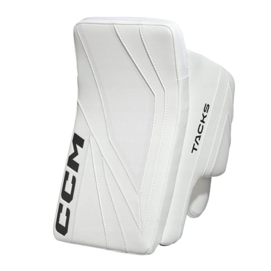 CCM Vyrážečka CCM Tacks Int, Intermediate, bílá, Obrácený gard