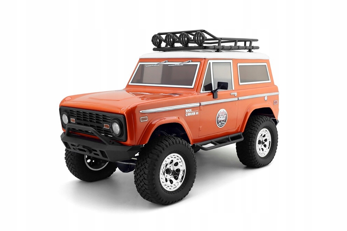 Przeprawowy Model rc Ford Bronco I RGT Cruiser V3 4WD 1/10 Oświetlenie LED