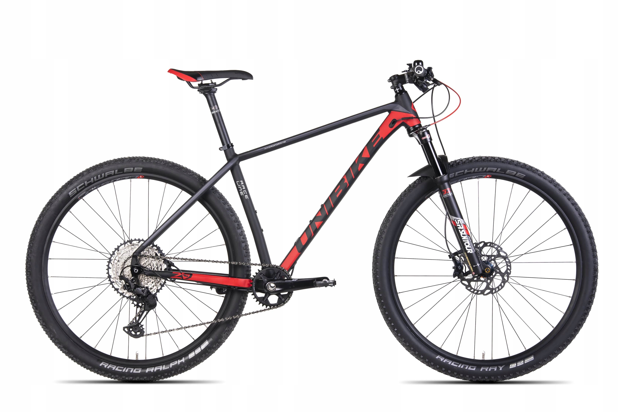 Rower Unibike Expert 29 Czarno-czerwony rama 19