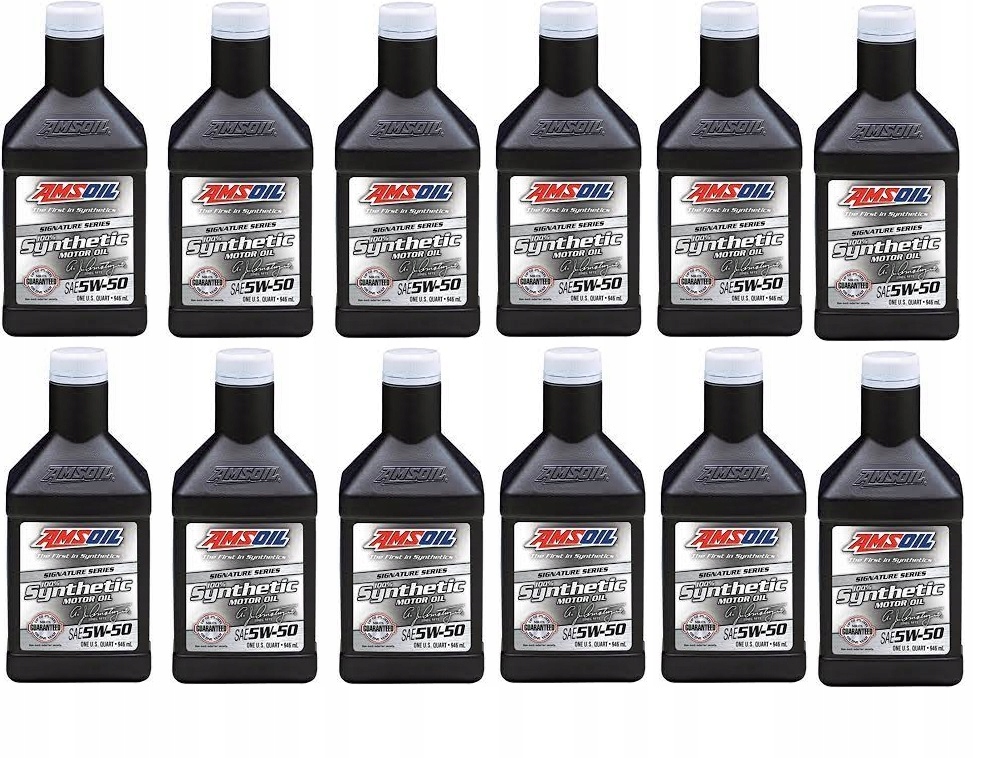 Syntetický motorový olej Amsoil 5W50 Signature pre Ford Mustang
