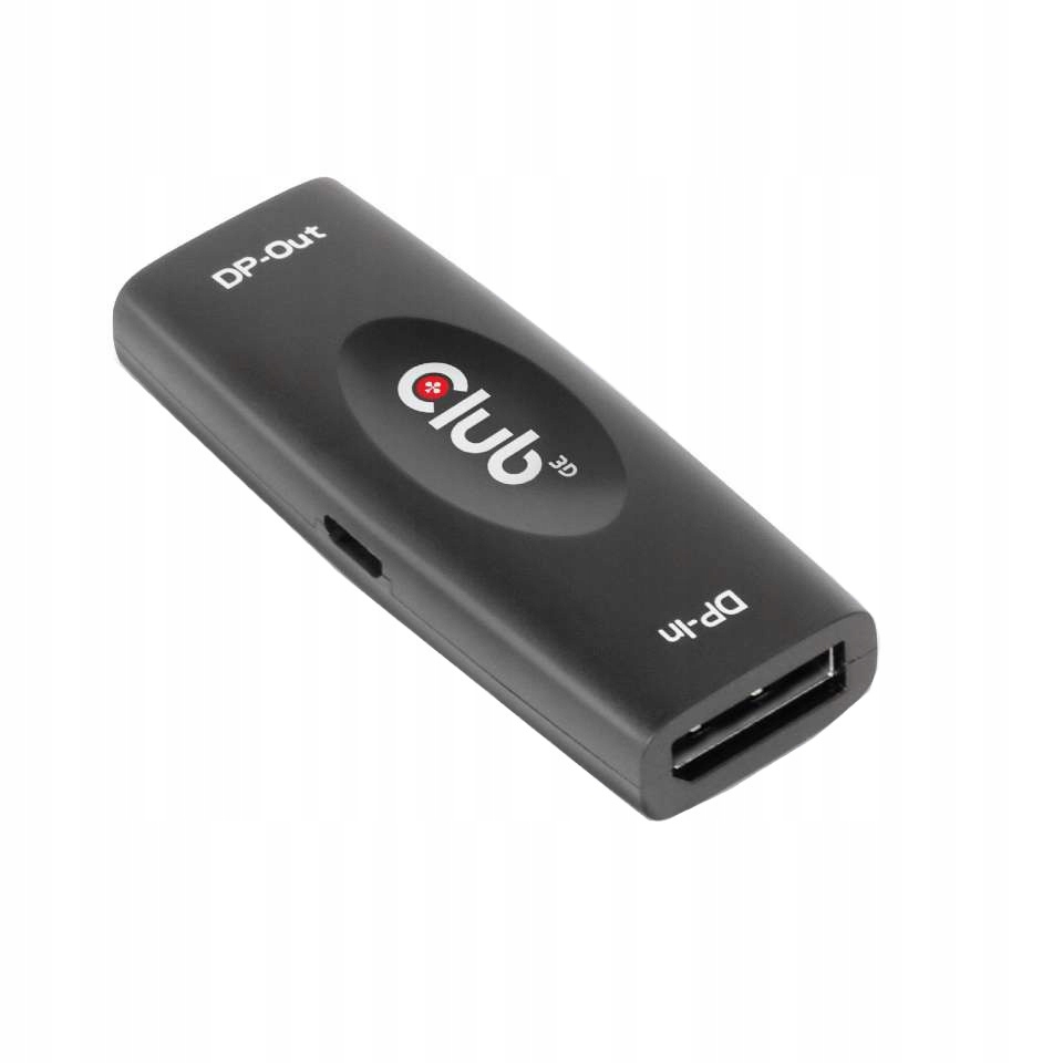 CLUB3D 1007 adapter kablowy DisplayPort Czarny