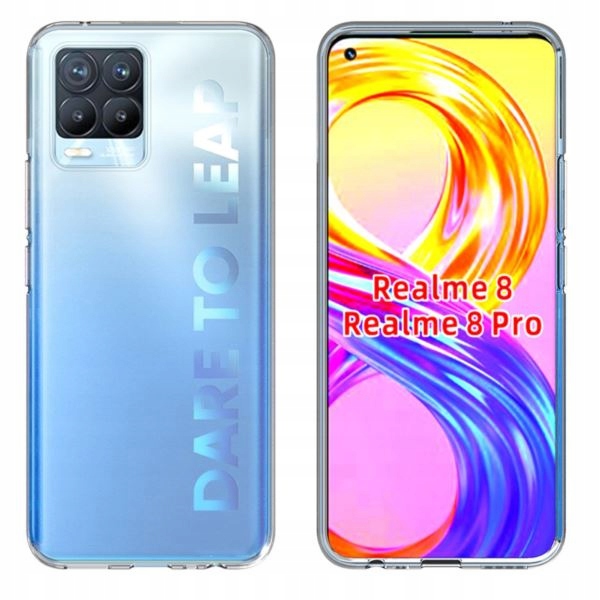 ETUI GUMA CASE 1Mmm do Realme 8 4G / 8 Pro bezbarw Marka GSM Hurt