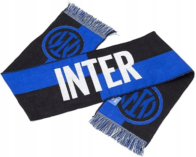 Licencjonowany szalik kibica Inter Mediolan 140 cm x 22 Hologram