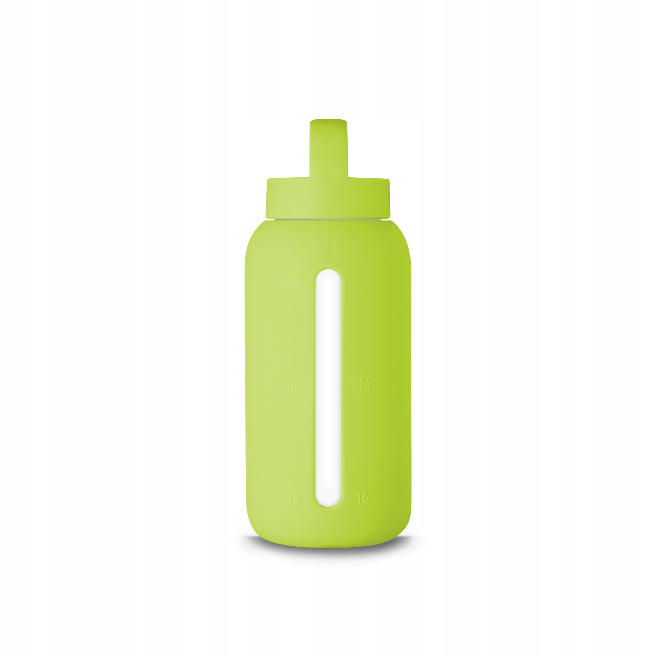 Skleněná láhev na vodu nálev Muuki Electric Lime 720 ml