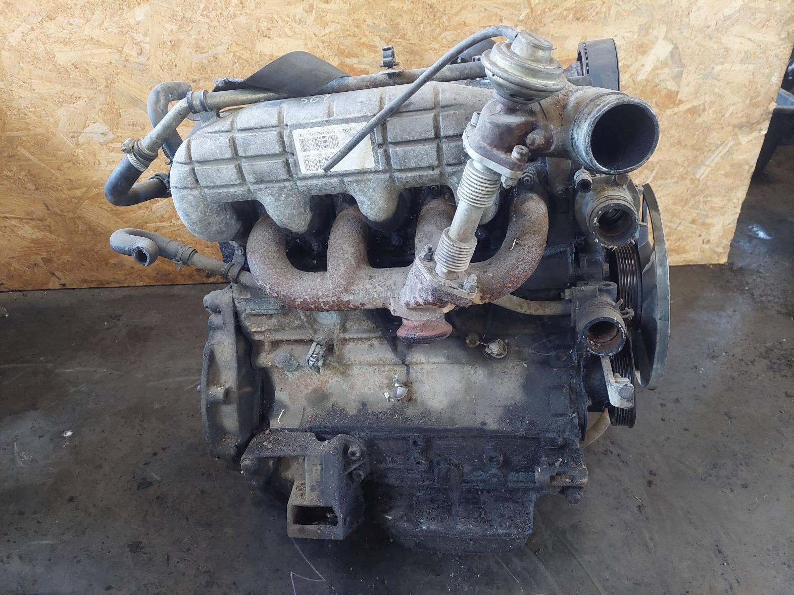 engine DIESEL + UKLAD injection RENAULT TRAFIC and LIFT 8140.67 2.5 D