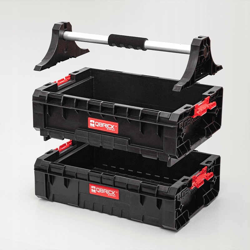 SKRZYNKA, KOSZ QBRICK SYSTEM PRO MODULAR TRAY BOX 130 2.0, HANDLE, EXTENDER Rodzaj skrzynka otwarta