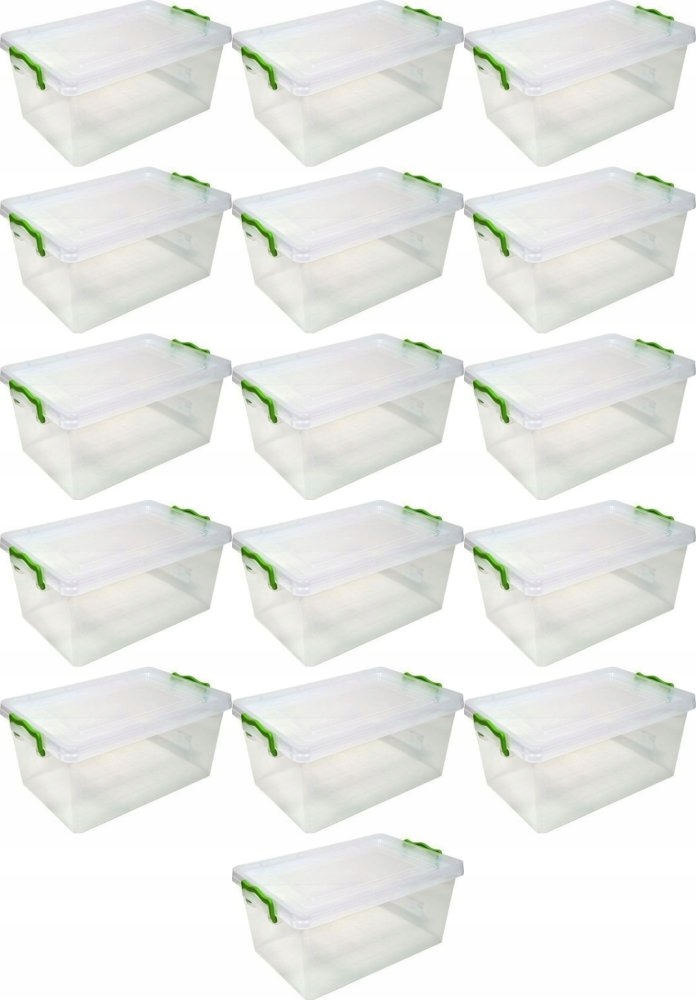 Pojemnik Plafor Strong Box 1.5l przezroczysty x16