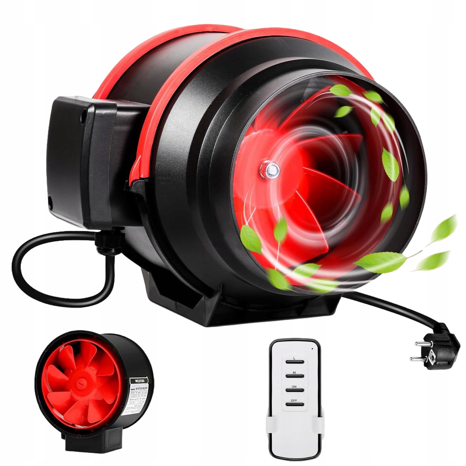 Odsávací Ventilátor, Kanálový Ventilátor 100 MM, Dvojitá Celková Rychlost