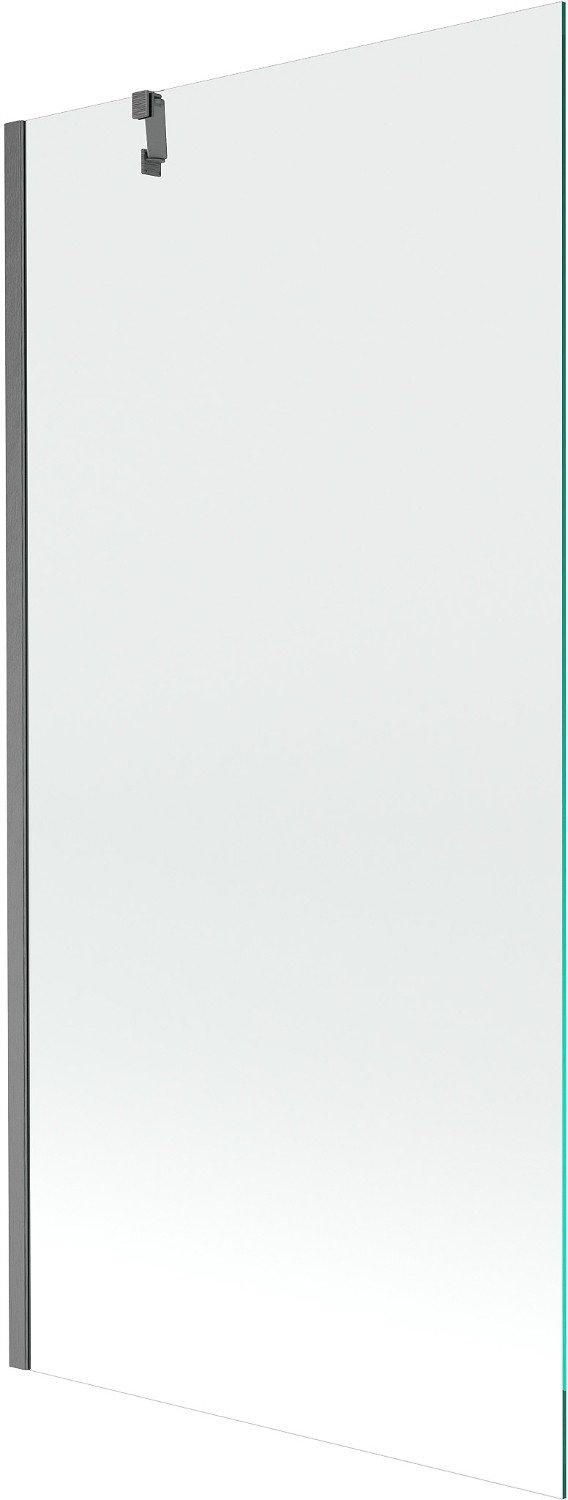 Mexen Next 1-křídlová vanová zástěna 90 x 150 cm, transparentní, gun šedá k