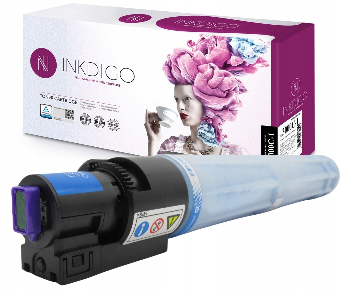 Toner pro Ricoh Mp C2000 C2500 C3000 Azurový XL