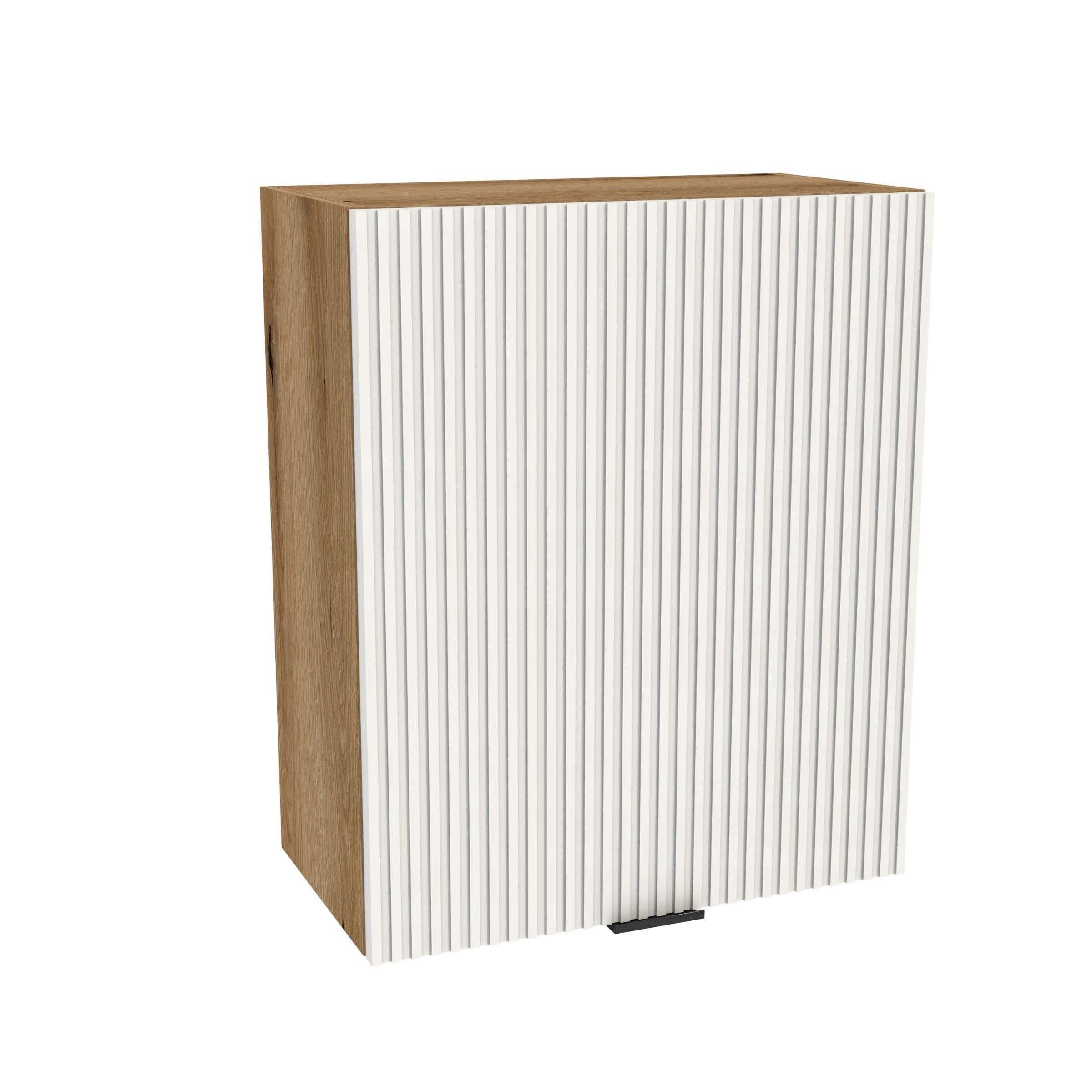 Horná kuchynská skrinka 60/72 Vigo korpus Dub Evoke predná časť Ryfla biela mat