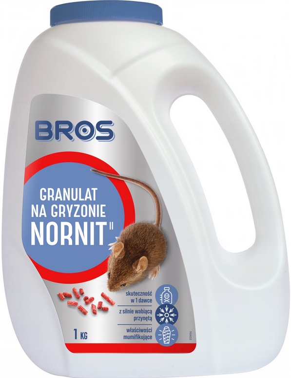 

Bros Na Nornice Granulat 1kg Trutka Nornik Polne