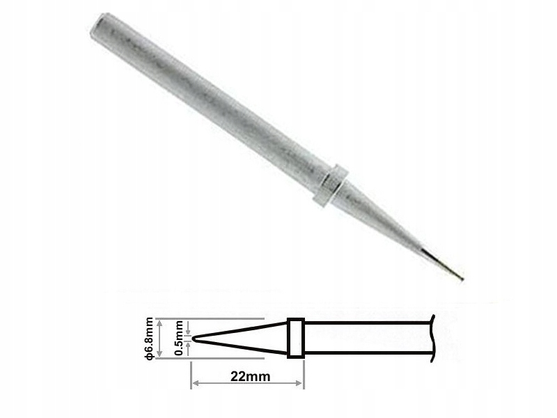 

Grot do ZD-98 ZD-99 ZD-200C stożek 0.5mm C1-2