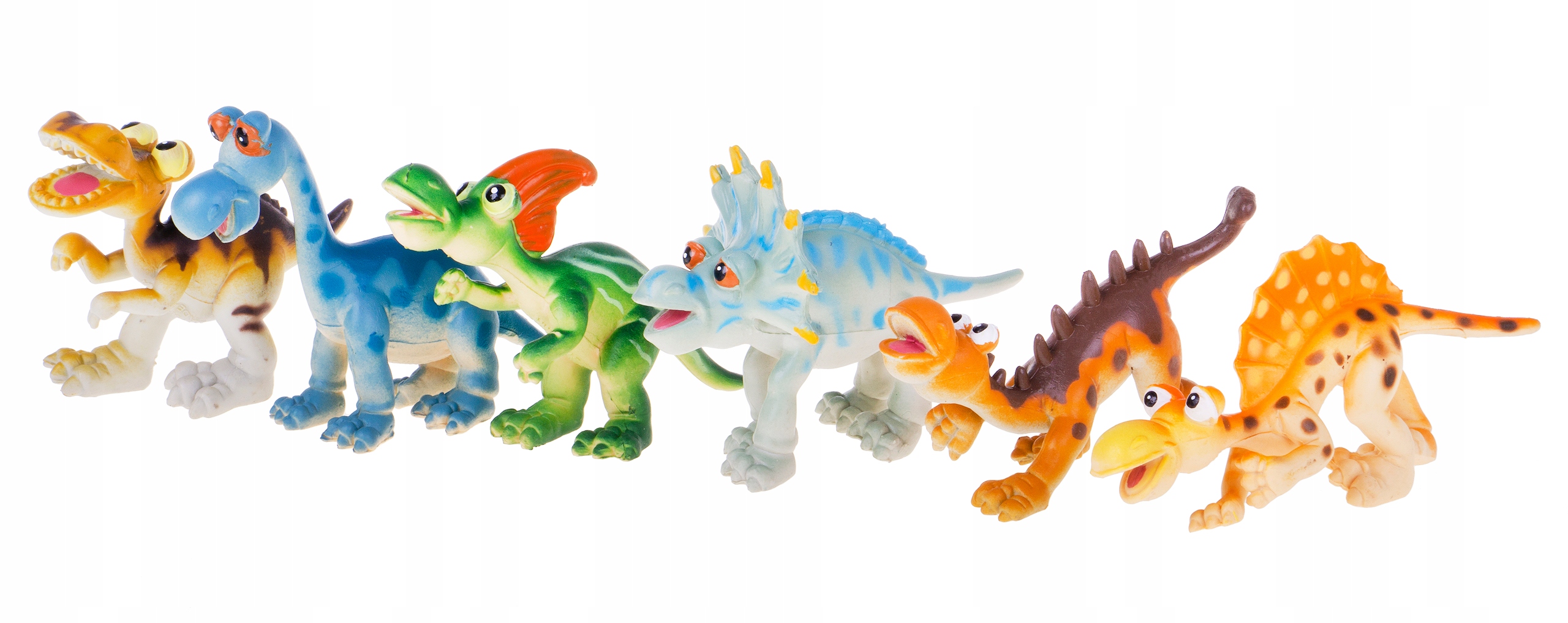 

Dinozaury Zestaw Wesołych Dinozaurów 6SZT Figurki