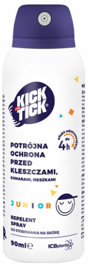 

Kick The Tick Junior spray na kleszcze komary 90ml
