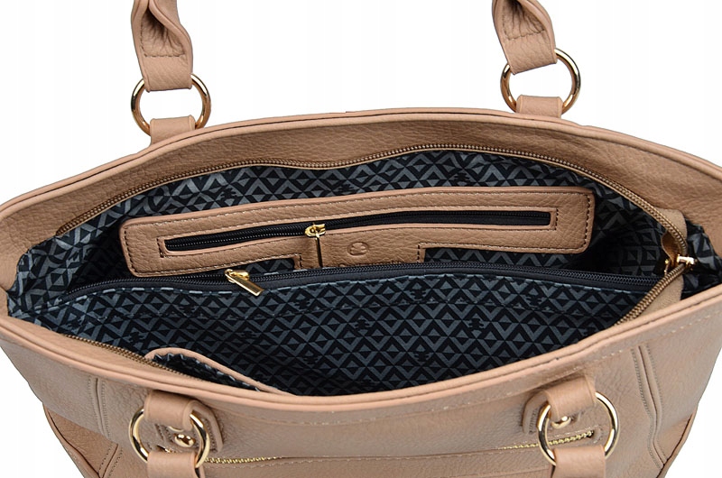 LuluCastagnette klasyczna Torebka damska Na ramię PASEK KIESZONKI Wzór dominujący inny wzór