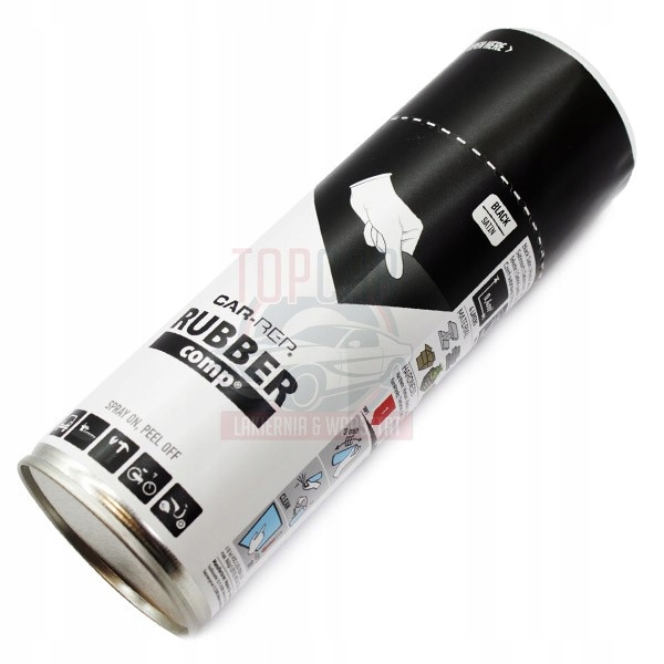 GUMA W SPRAYU FOLIA W SPRAYU CZARNA SATYNA 400ML