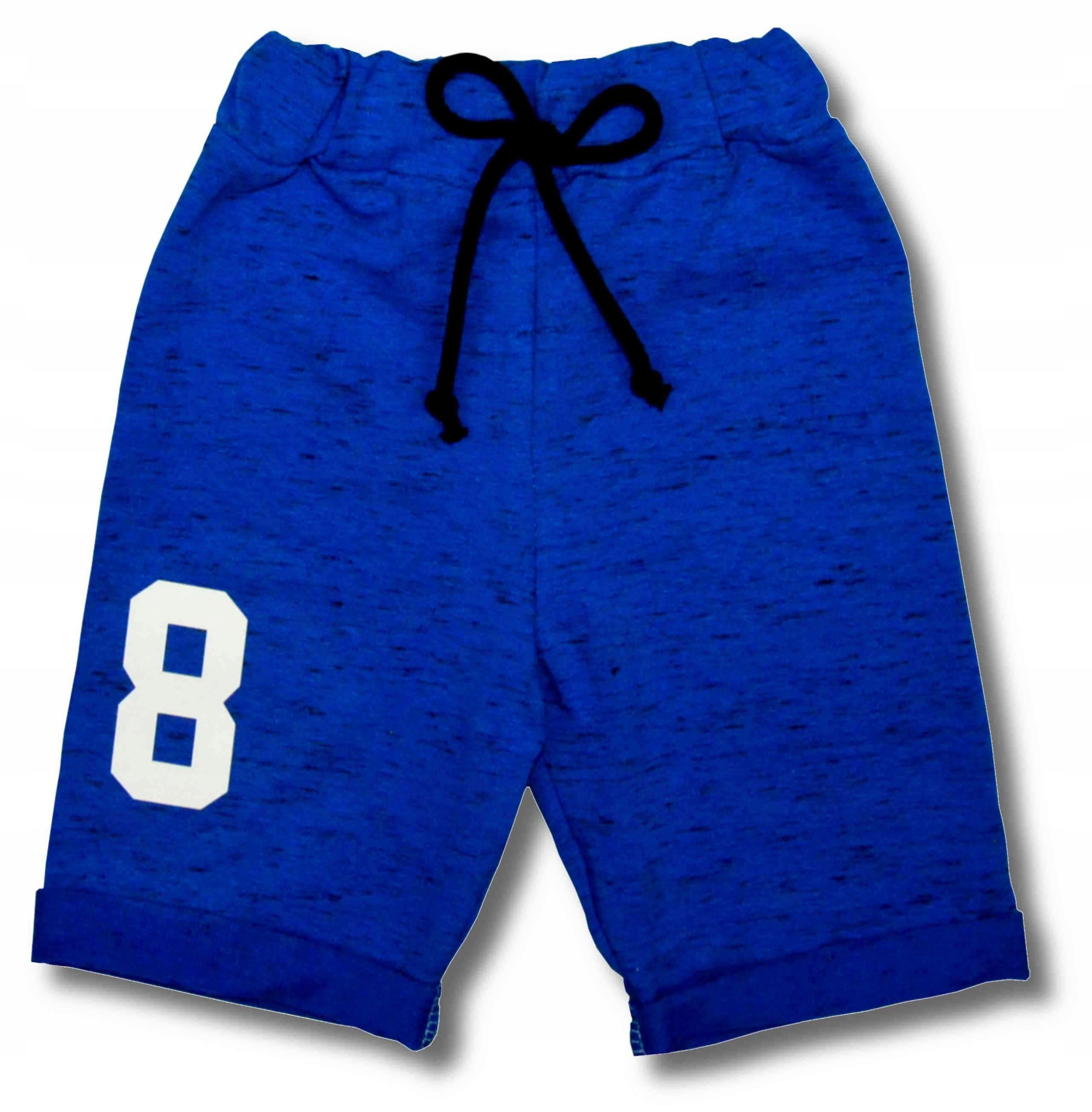 

Krótkie Spodenki chłopięce 116 122 niebieskie