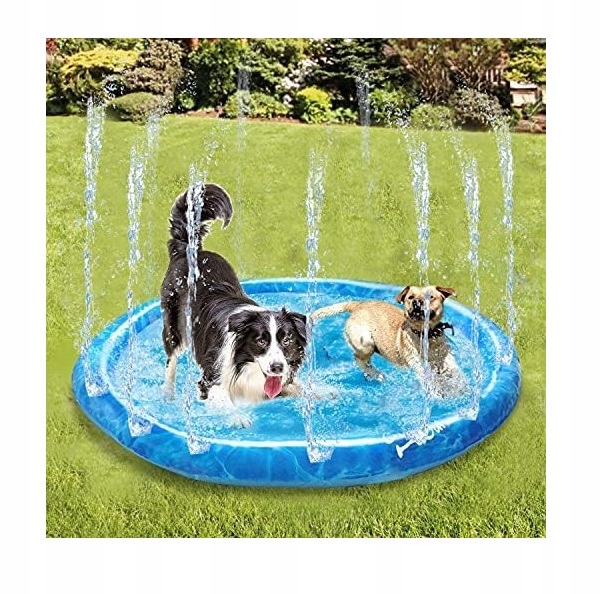 Levně All For Paws Velká Postřikovací Vodní Podložka Pro Psa 130 CM Velikost L