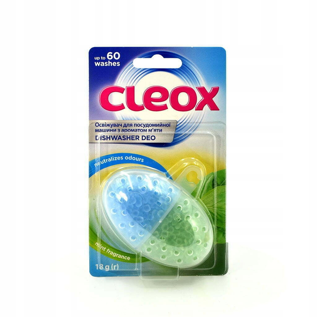 

Zapach Odświeżacz do zmywarki Cleox Miętowy 18g