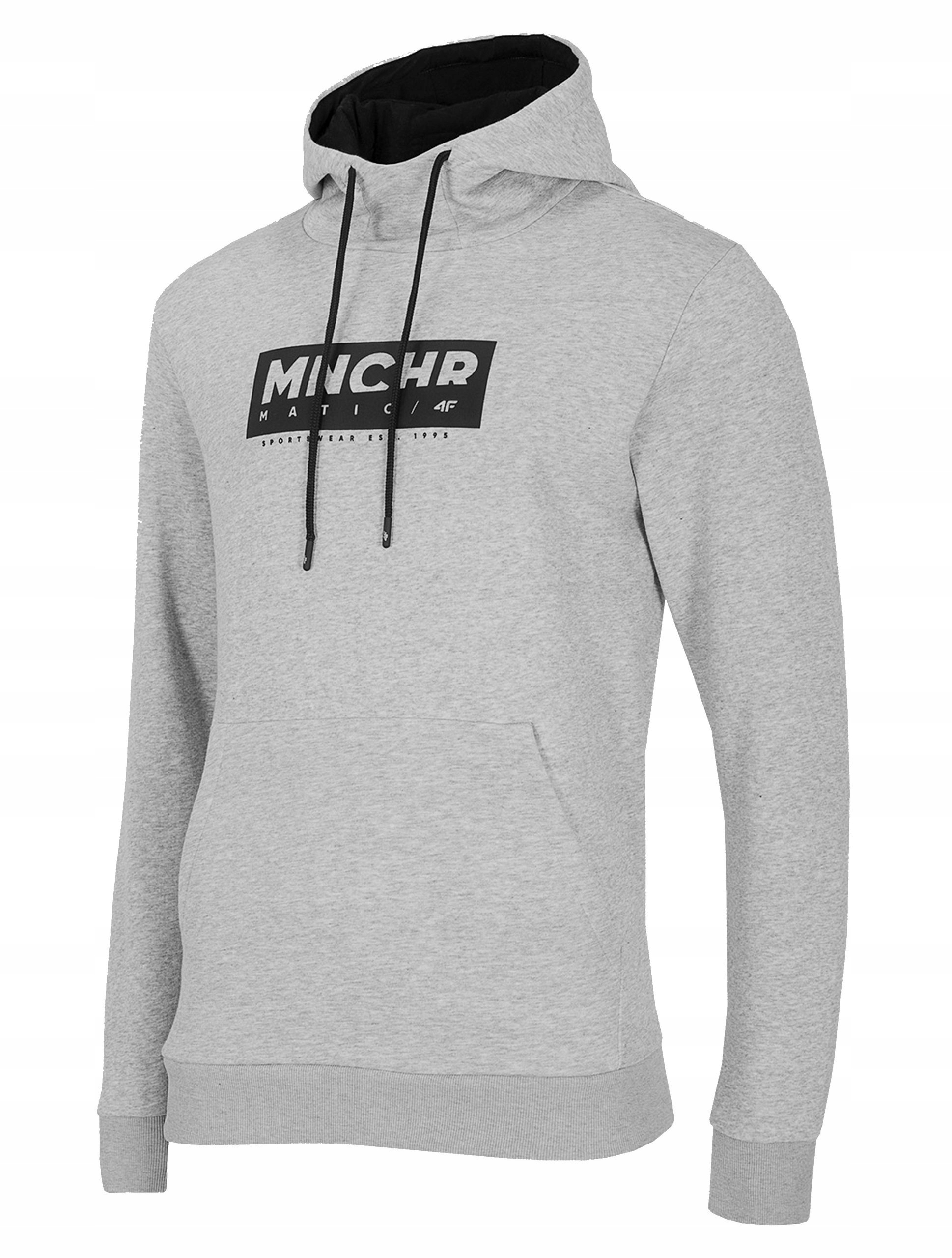 

Bluza 4F Męska H4Z20 BLM023 Szara Kaptur R. XXL