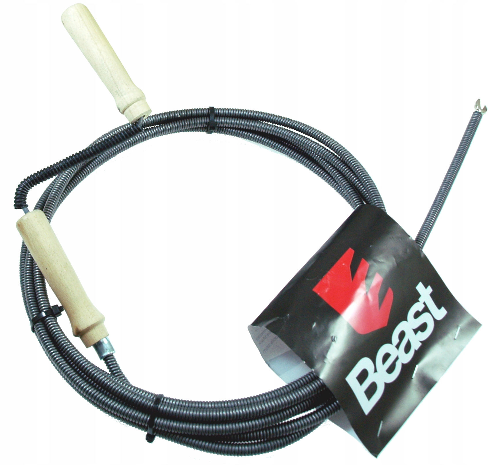 Kanalizační spirála Beast 10 m x 10 mm, průchodka pro potrubí