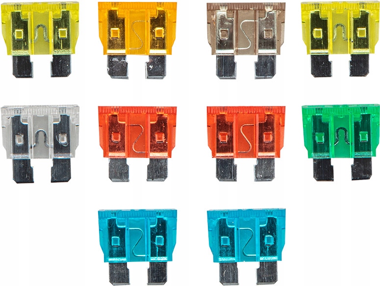 NEO ZESTAW BEZPIECZNIKÓW SAMOCHODOWYCH RÓŻNE MOCE 5-30A 10SZT 5-30A 11-991