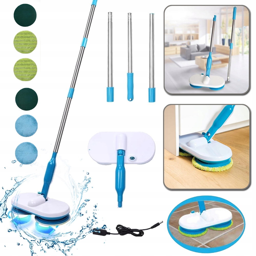 Elektryczna Myjka Do Podłóg, Bezprzewodowy Elektryczny Mop, Mop Podłogowy