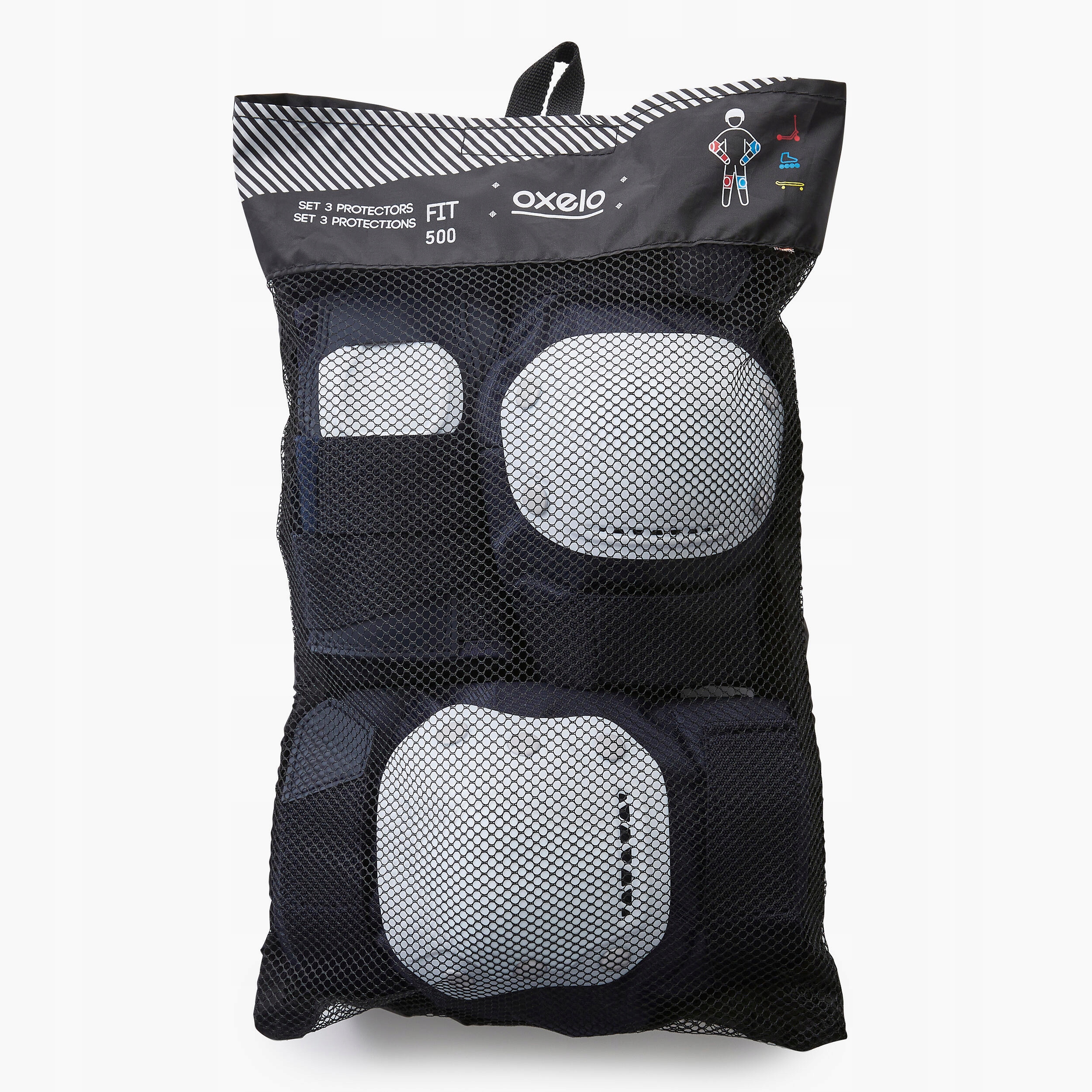 OCHRANIACZE DLA DOROSŁYCH ROLKI HULAJNOGĘ DESKA S Model dla dorosłych