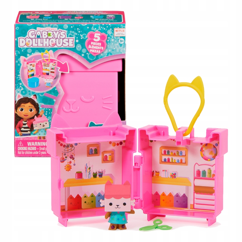 

Koci Domek Gabi Modne Klipsy Mini Box Z Figurką