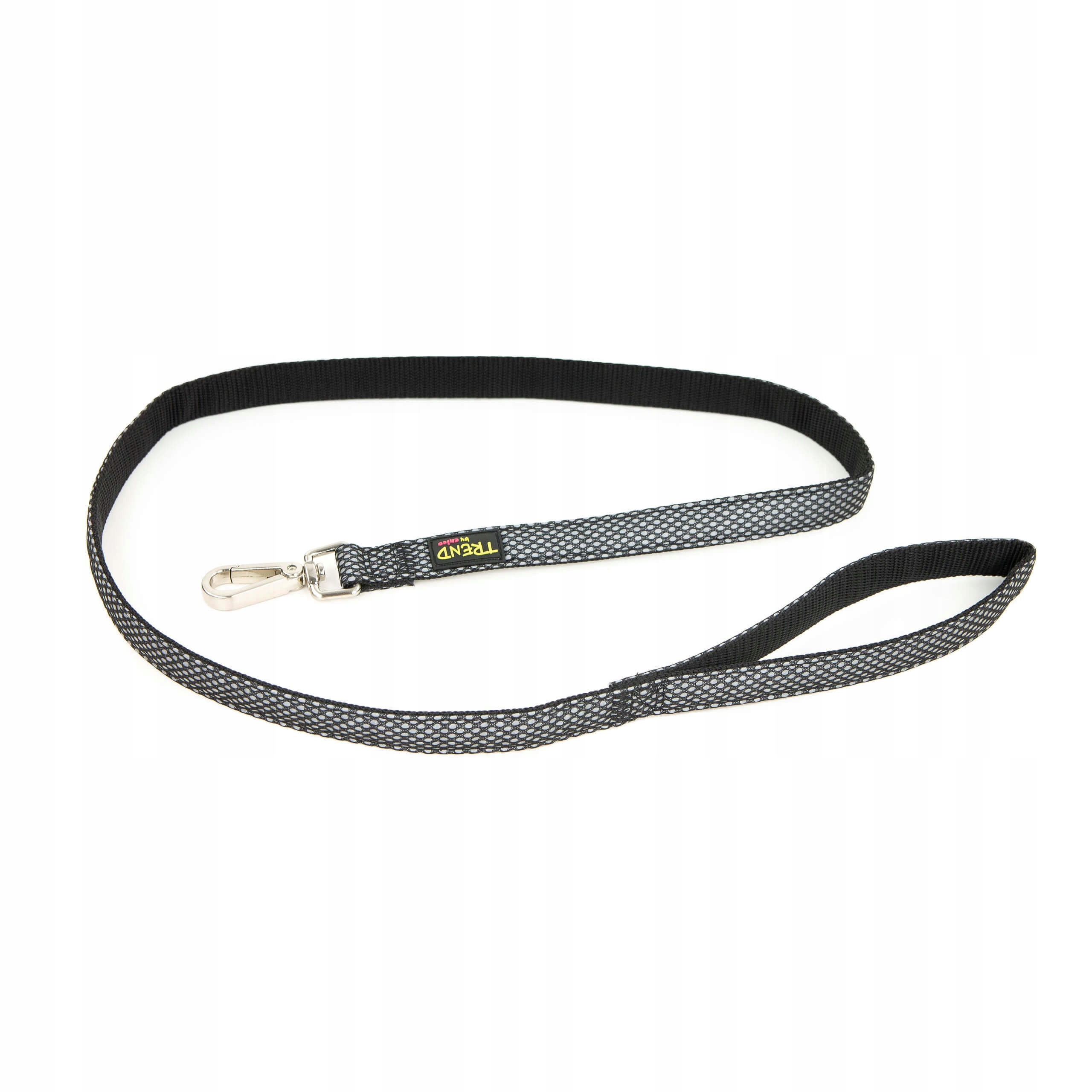 

Smycz dla psa Trend Dots odblaskowa 25mm Czarna