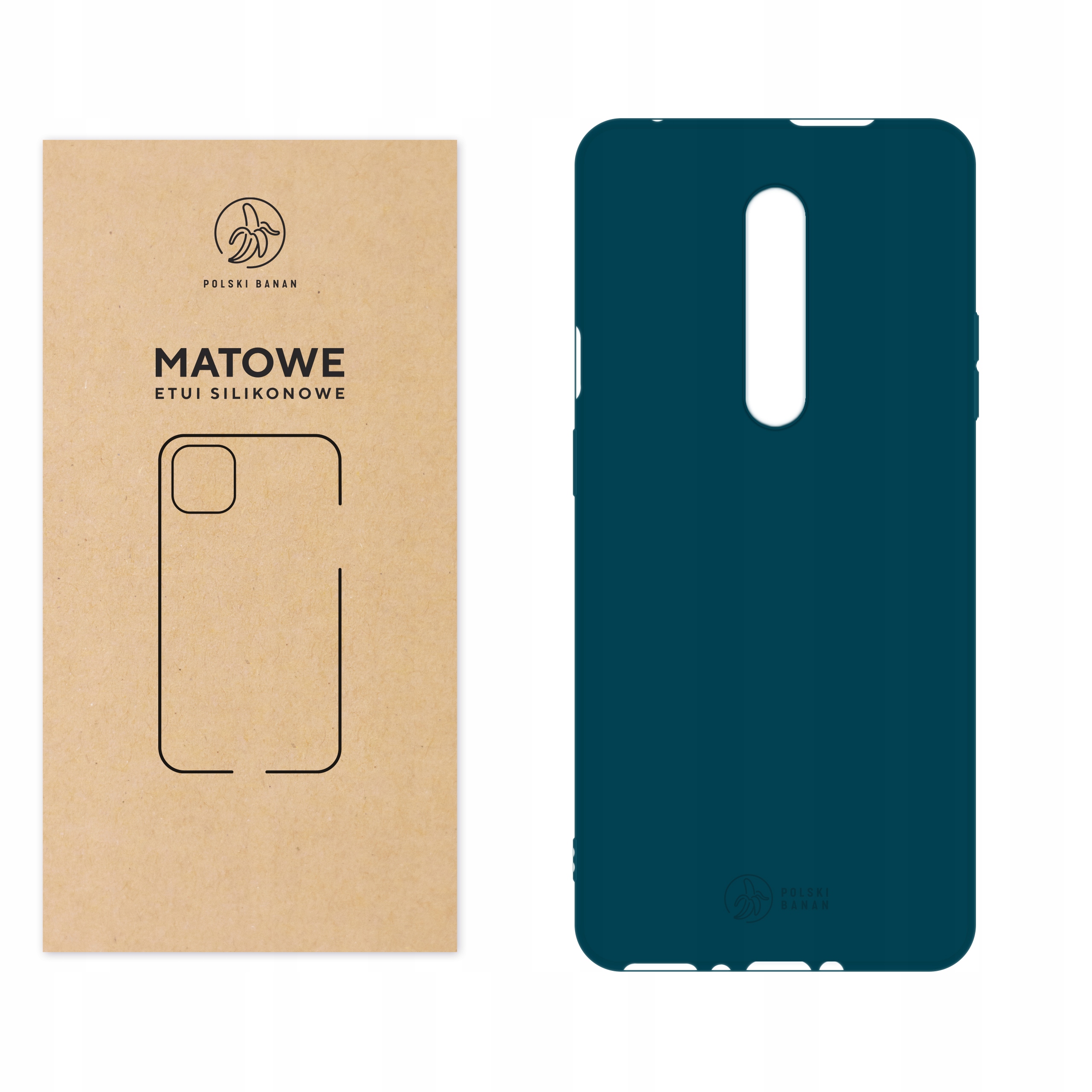 

Etui Matowe do OnePlus 7 Pro morskie