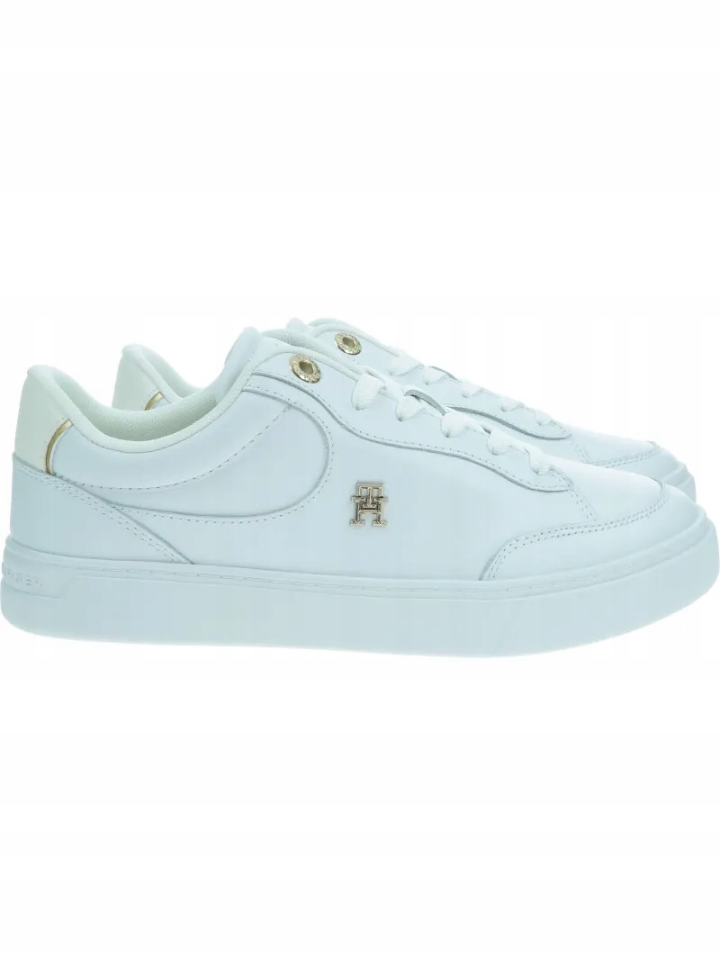 Bílé tenisky Tommy Hilfiger Essential Chic Court Sneaker FW0FW08322 Ybs