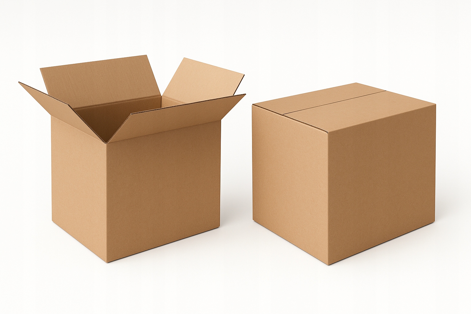 Karton klapowy brązowy 600x500x450 mm – komplet 5 szt. 5W Bc 590g