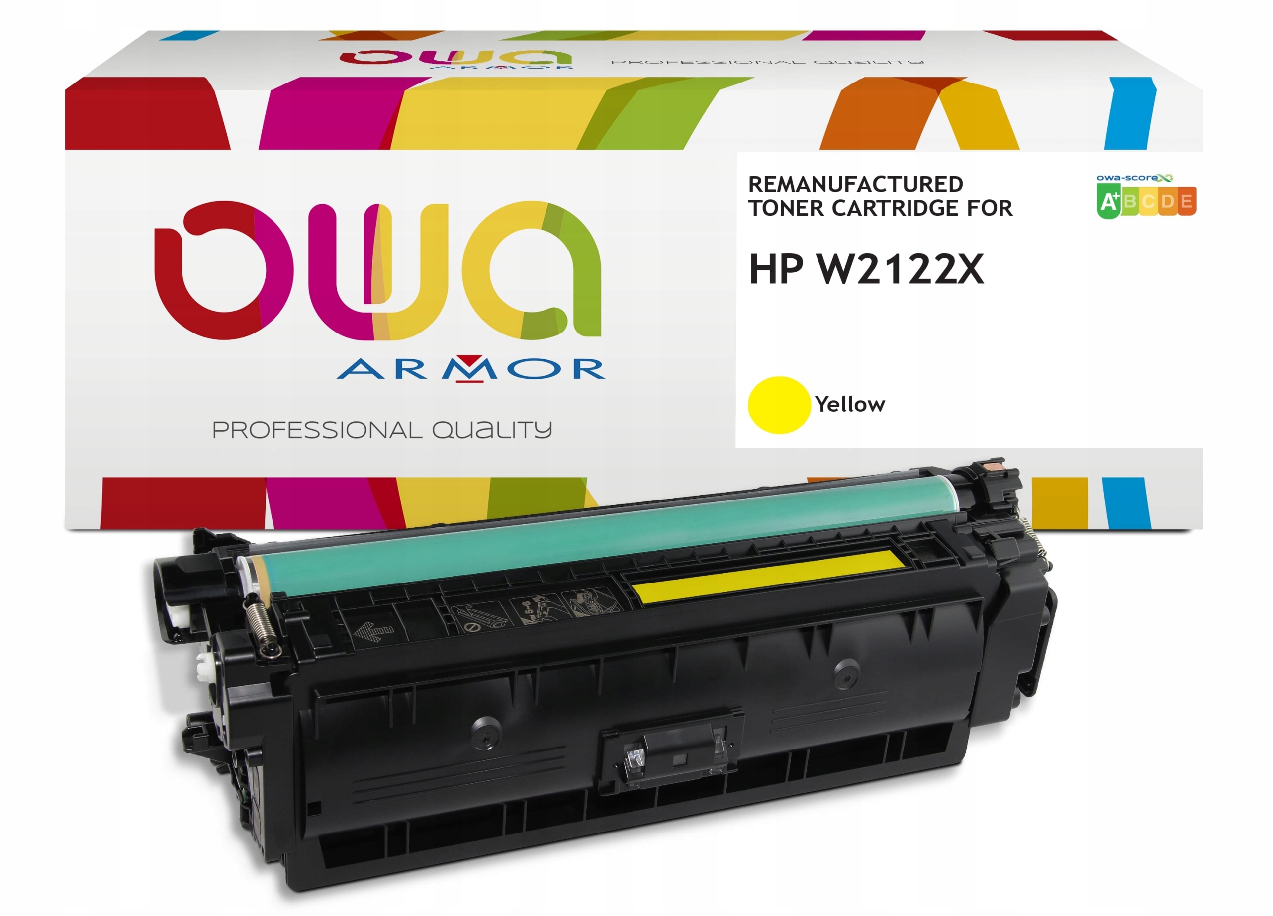 Owa Armor toner kompatibilný s Hp W2122X, 10000st, žltá/ yellow K18950OW