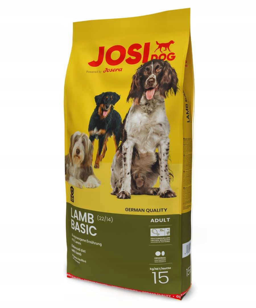 Levně Josidog Basic Lamb 15kg Krmivo pro psy