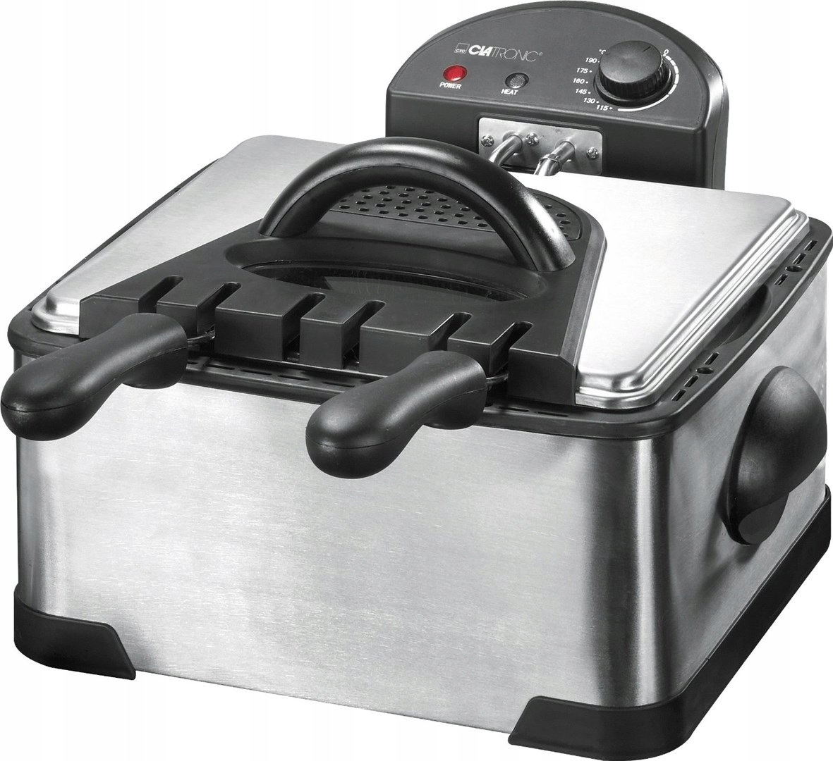 Fritéza Clatronic Fr 3195 tradičná, výkonná, 2000 W, 4 l