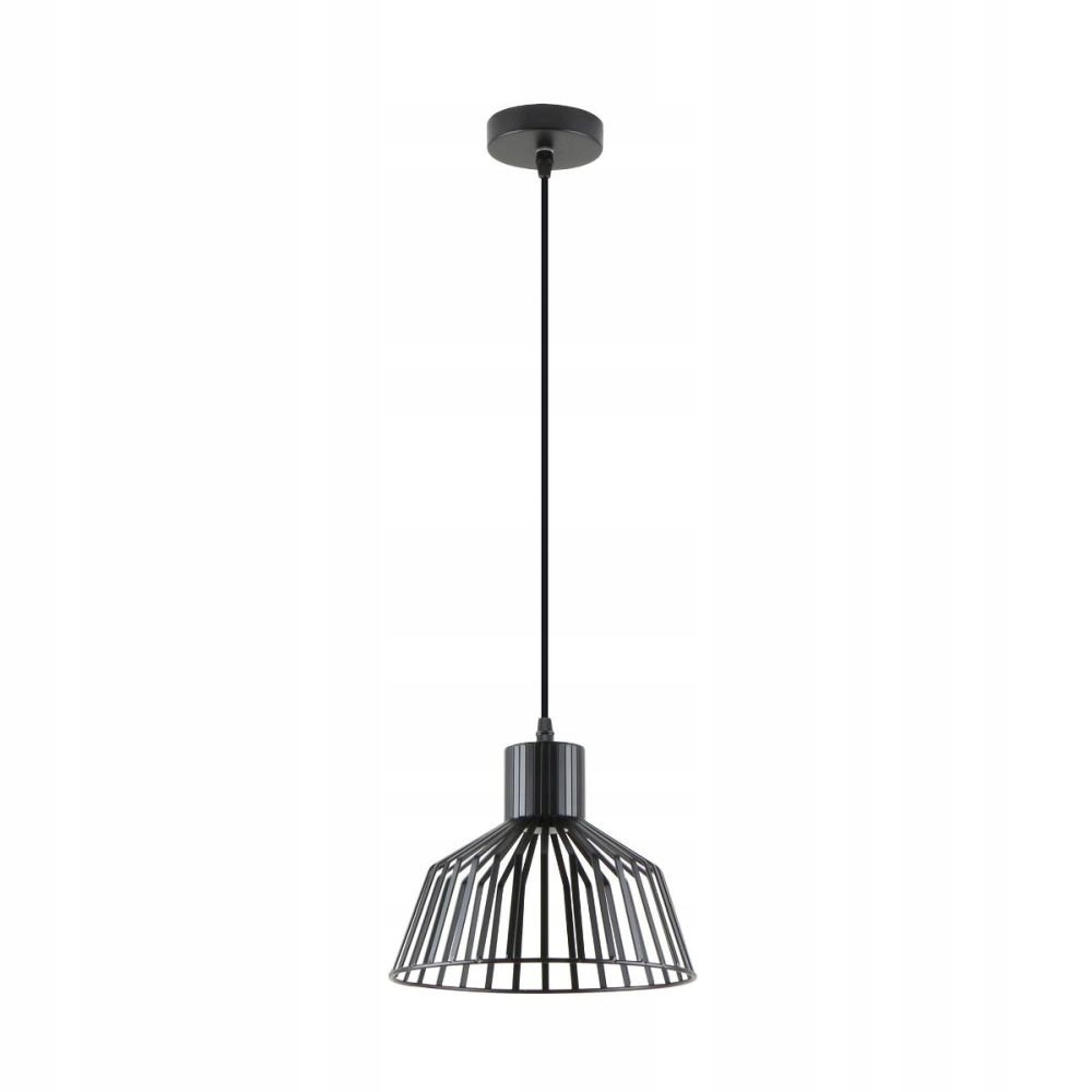 Závěsná lampa Dolia Černá Moderní 1xE27 Regulace výšky Zuma Line
