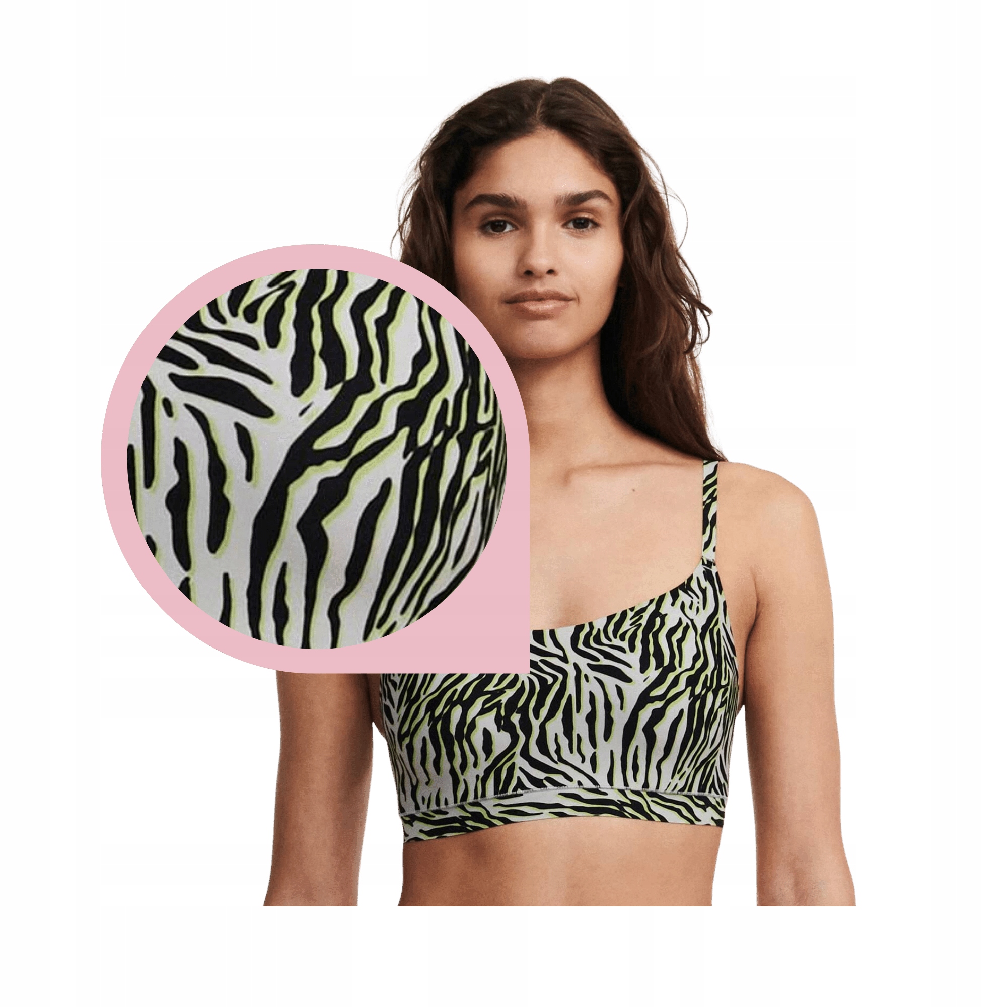 Biustonosz Chantelle softstretch zebra Xs/s