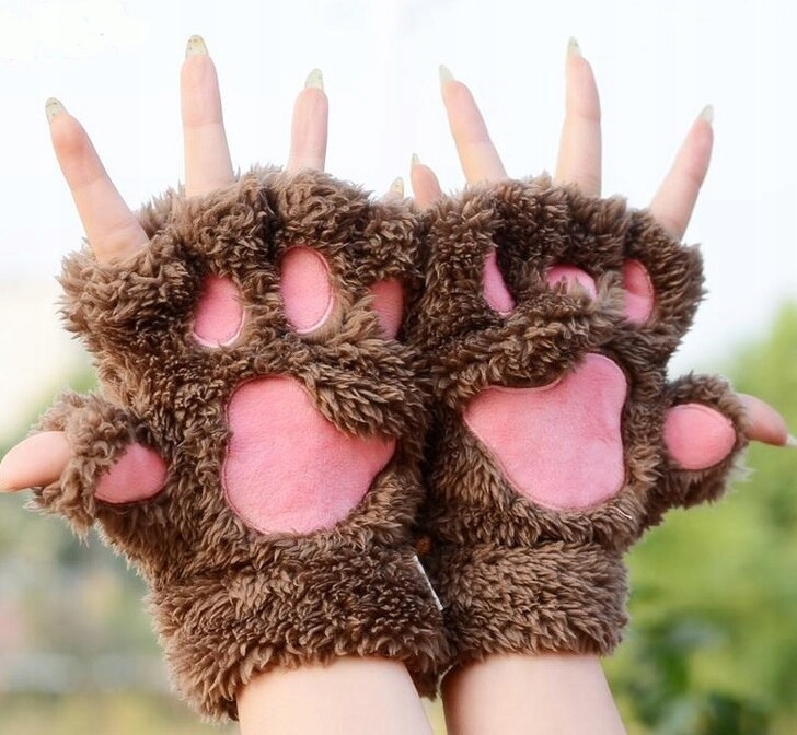 fingerless paws