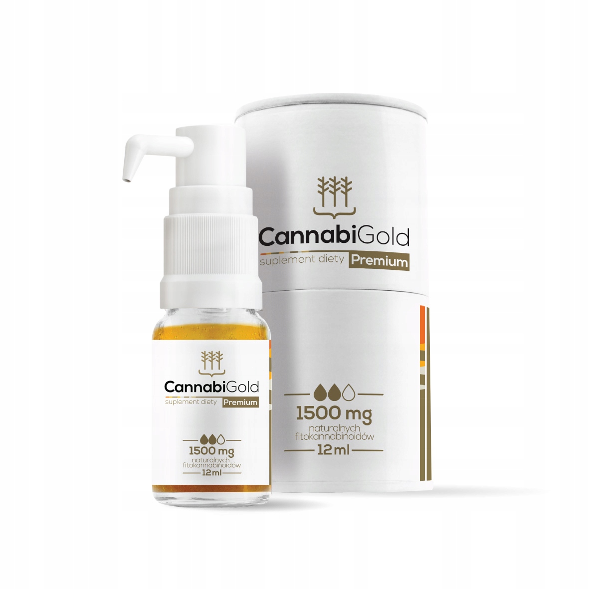 

Olejek konopny Cbd 15% HemPoland CannabiGold 12 ml