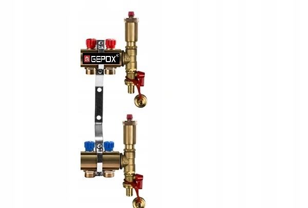 Rozdělovač 2 okruhů pro radiátory C.o radiátor