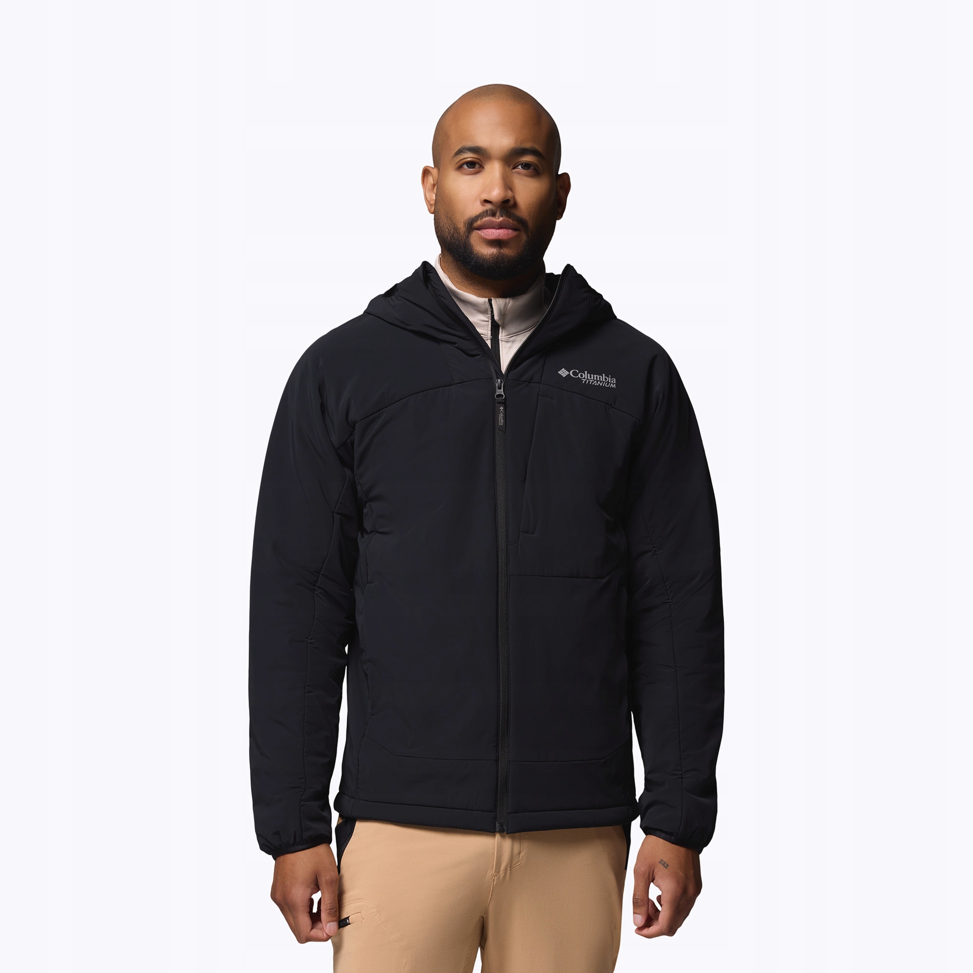 Kurtka ocieplana męska Columbia Silver Leaf Lite Hooded black L