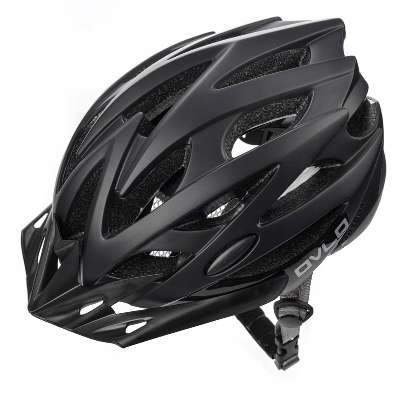 Kask rowerowy meteor regulowany r.L Ovlo regulacja 58-61cm daszek