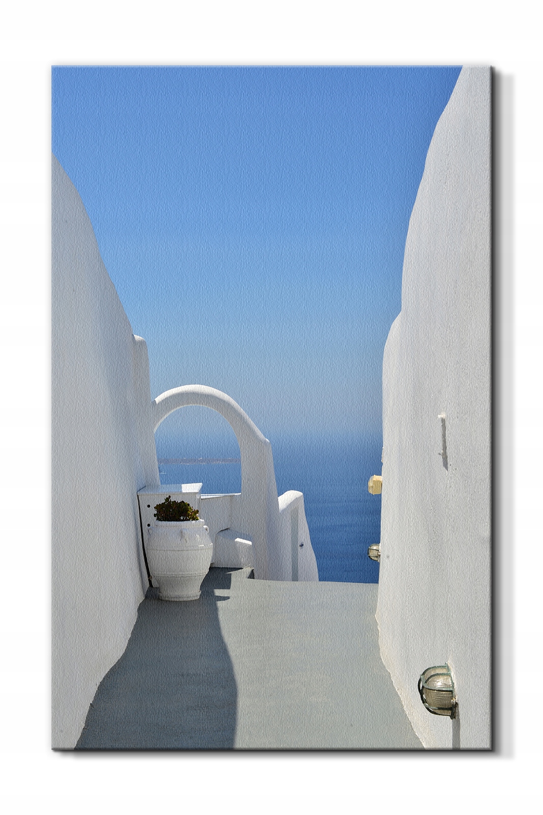 

Grecja Santorini Wazon Obraz płótno 60x40